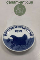 Royal Copenhagen Børnehjælpsdags Platte fra 1919