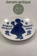 Royal Copenhagen Børnehjælpsdags Platte fra 1916