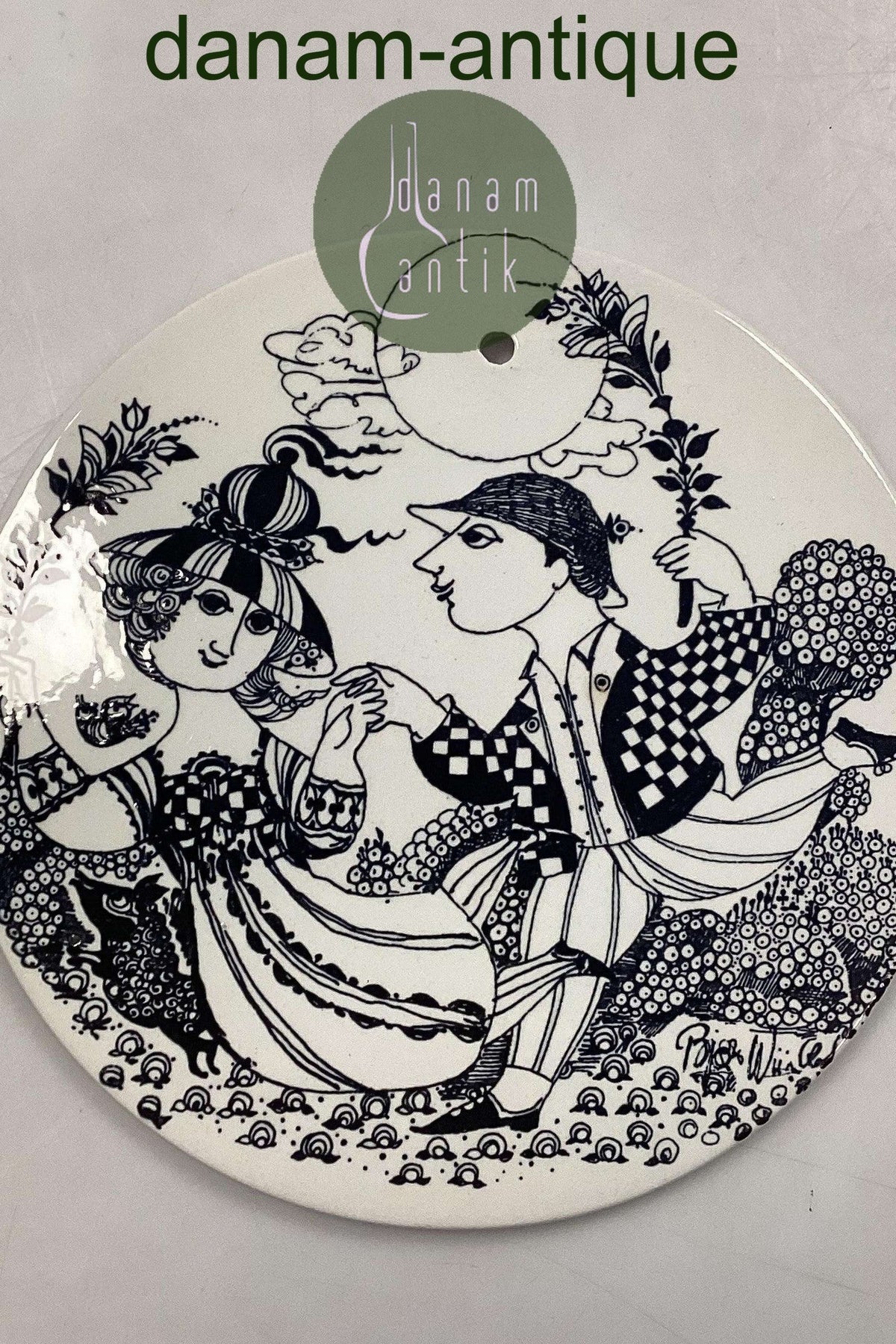 Bjørn Wiinblad for Nymølle Plate - SUN