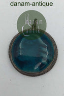 Royal Copenhagen / A Dragsted Porcelæn / Vergoldeter Silber-Anhänger