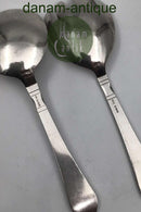 Georg Jensen Sterling Silber Antikes Servierset Nr. 115+116