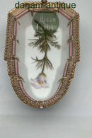 Antike Royal Copenhagen Flora Danica Asiet mit Stiel Nr. 3542
