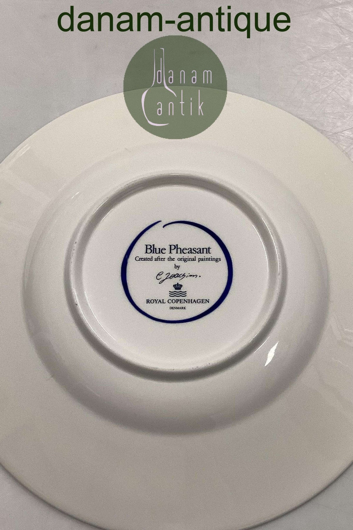 Royal Copenhagen Blue Pheasant Dish No 725