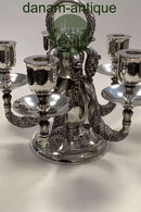 Georg Jensen Sterling Sølv Grape Kandelabra 5-armet No 383A