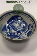 Unika Royal Copenhagen Stentøjsskål af Jais Nielsen fra 6 Juni 1953