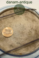 Kinesisk Porcelænsskål i hvid og blue fra Chia-Ching perioden Måler 24,5cm / 9.65 inch Chia-Ching 1796-1820