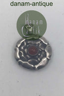 Georg Jensen Sterling Sølv Vedhæng No 238 Månedssmykke G Juli Karneol