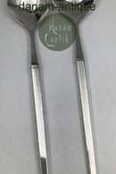 Hans Hansen Linje Sterling Sølv/Stål Salat Sæt