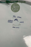 Aluminia Blå Tranquebar Vægtallerken No 3045 / 1042 Privat