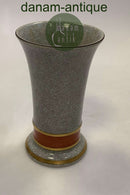 Royal Copenhagen Green Crackle Glaze Vase No 212 / 3462