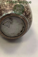 Michael Andersen og Søn Lampe i Stentøj med rød glasur