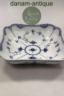 Royal Copenhagen Musselmalet Halvblonde Firkantet Skål No 708