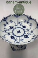 Royal Copenhagen Musselmalet Helblonde Kageskål på Fod No 1020