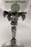 Georg Jensen Sterling Silber Großer Traubenaufsatz / Traubenschale Nr. 264 A