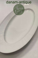 Royal Copenhagen Juliane Marie, hvid Fiskefad No 12052