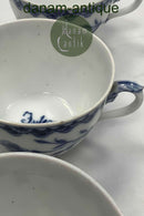 3 个 1897 年的 Bing 和 Grøndahl 蝴蝶大杯