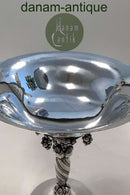 Georg Jensen Sterling Silber Großer Traubenaufsatz / Traubenschale Nr. 264 A
