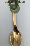 A. Michelsen Juletheske 1981 Forgyldt Sterling Sølv med emalje