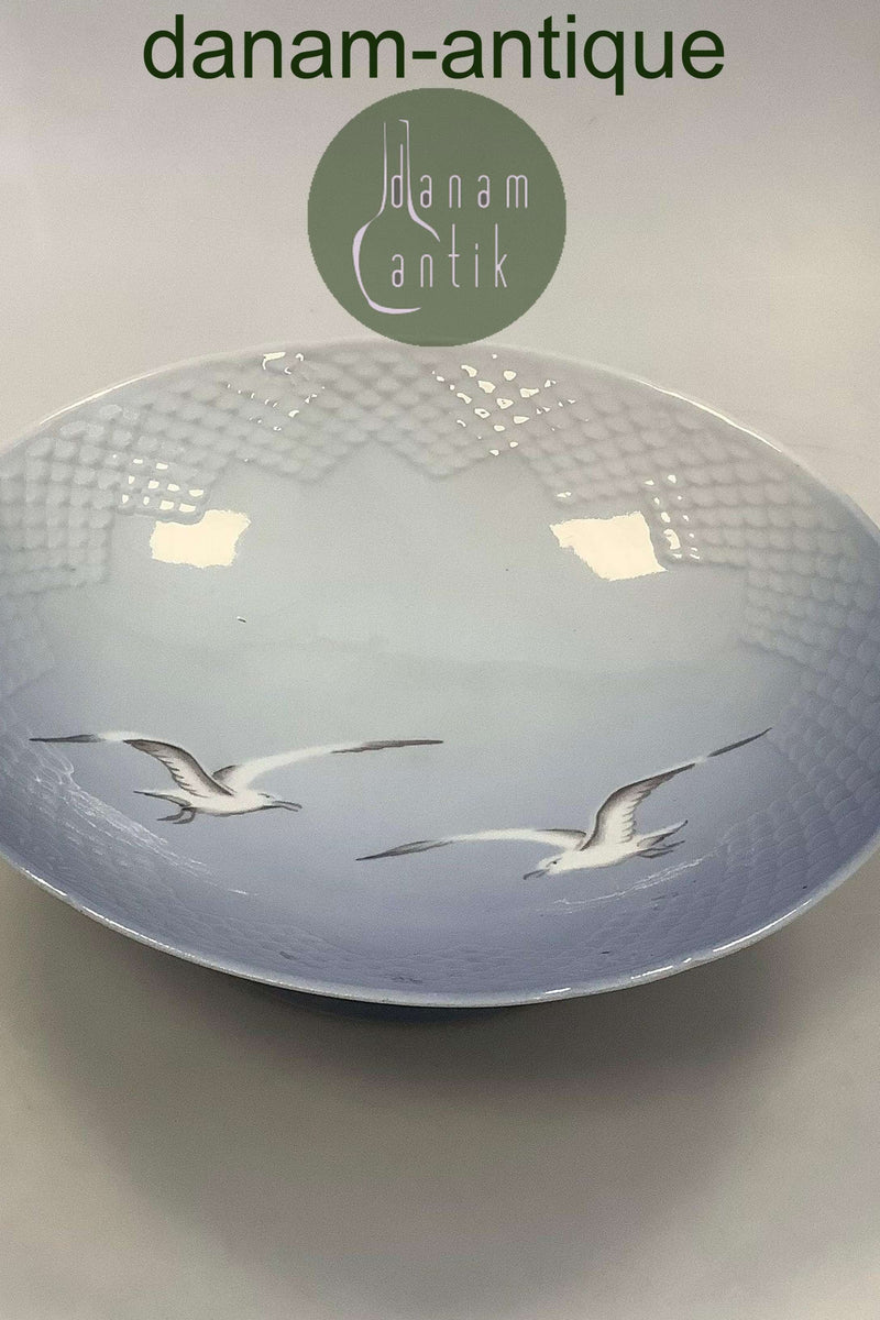 Bing og Grøndahl Måge Stor Kageskål på Lav Fod