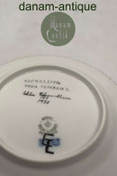 Royal Copenhagen Privately painted Flora Danica Cake plate No 3552