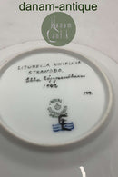 Royal Copenhagen Privatmalet Flora Danica Kagetallerken No 3552