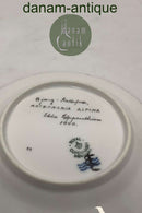 Royal Copenhagen Privately painted Flora Danica Cake plate No 3552