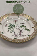Royal Copenhagen Privat gemalt Flora Danica Kuchenteller Nr 3552