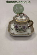 Royal Copenhagen Privat gemalt Flora Danica Creme Tasse Nr. 3514