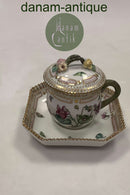 Royal Copenhagen Privat gemalt Flora Danica Creme Tasse Nr. 3514