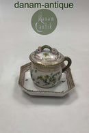 Royal Copenhagen Privat gemalt Flora Danica Creme Tasse Nr. 3514