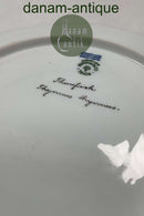 Royal Copenhagen Privat gemalt Flora Danica Fisch Teller Nr 3549