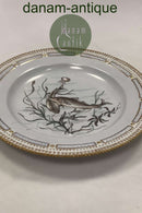 Royal Copenhagen Privat gemalt Flora Danica Fisch Teller Nr 3549