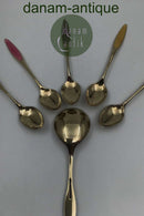 Frigast Sterling Sølv/Emalje Skeer (5+1)