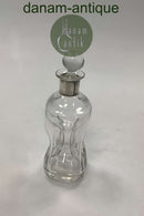 Holmegaard Dragsted Glas Karaffel med sølvbånd