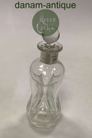 Holmegaard Dragsted Glass Carafe with silver ribbon