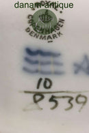 Royal Copenhagen Blå Blomst Kantet Ovalt Fad No 8539