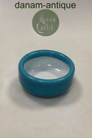 Holmegaard Palette / Carnaby Blue Glasschale