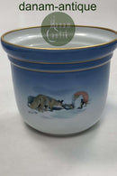 Bing og Grøndahl Harald Wiberg Weihnachtsset Blumentopf/Weinkühler Nr. 668