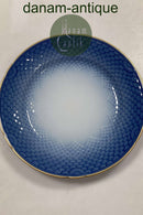Bing og Grøndahl / Royal Copenhagen 蓝色调，带金色侧板，编号RC 617