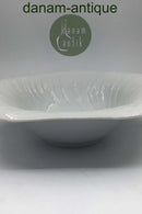 Royal Copenhagen White Konkylie Deep Breakfast Bowl Nr. 14173(604).