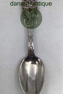 Anton Michelsen Commemorative Spoon in Sterling Silver and Enamel, 1908