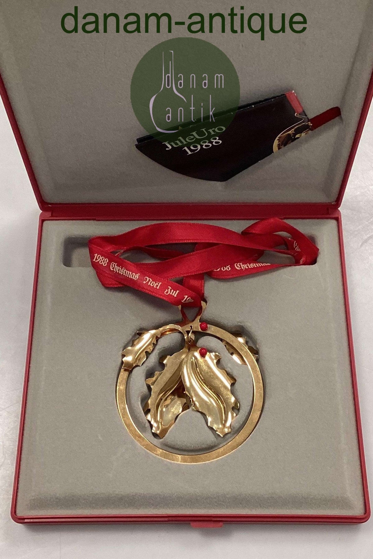 Georg Jensen Christmas Mobile 1988 - Holly