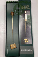 Georg Jensen Golden Christmas Lyseholder - Gave 2000