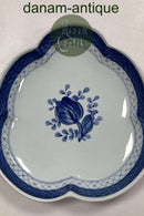 Royal Copenhagen Blå Tranquebar Bladformet Skål No. 924 / 357