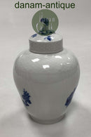 Royal Copenhagen Blue Flower Curved Tea Canister with lid No. 1684