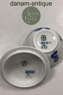 Royal Copenhagen Blå Blomst Svejfet Sukkerskål No. 1678