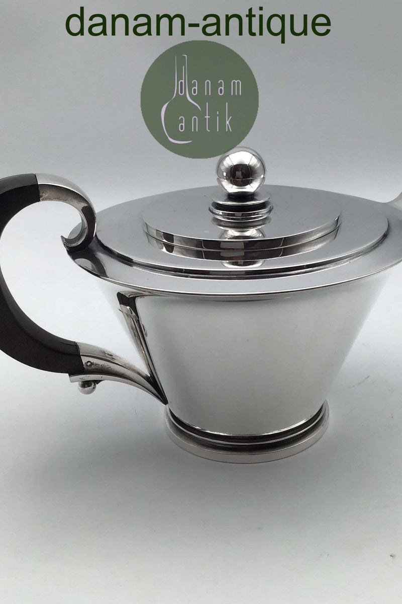 Georg Jensen Sterling Silber Pyramide Teekanne Nr. 600 A