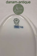 Royal Copenhagen / Kgl. Porcelain Mid Summernight's Dream Oval Bowl Light Blue No 10026