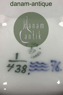 Royal Copenhagen Musselmalet Riftet vase No 438