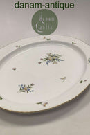 皇家哥本哈根新艺术派半花边大椭圆盘